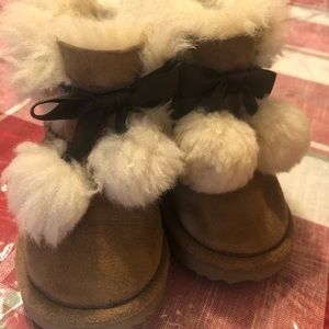 UGG sheepskin boots, toddler size 6.